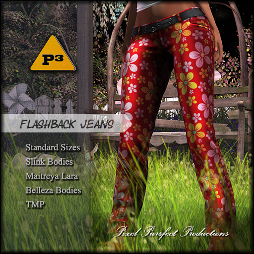 <P3> Flashback Jeans - Forman Red