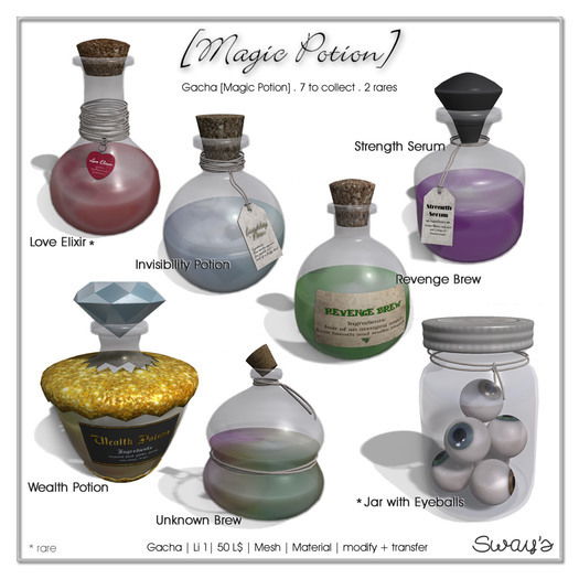 Sway's [Magic Potion] Strength Serum