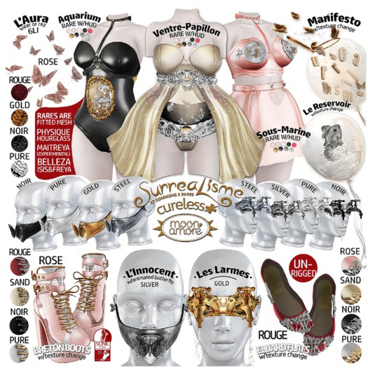 :moonamore+cureless: L'Innocent Mask /Silver