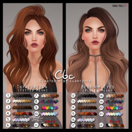 Clawtooth: Infatuation (10: Pastel Pack)