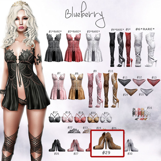 #29 Blueberry - Mykonos / COMMON / Pumps - Maitreya - Tan