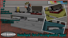 IMMERSIV  -MusicBoard/LivingRoom 'Joyce'- (wear to unpack)