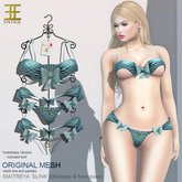 Entice - Candy Store Lingerie - Aqua Lace