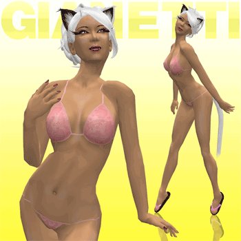 Gianetti - Neko String Bikini - Cherry