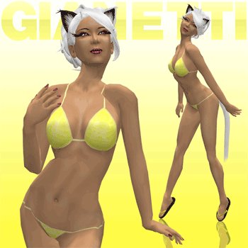 Gianetti - Neko String Bikini - Lemon