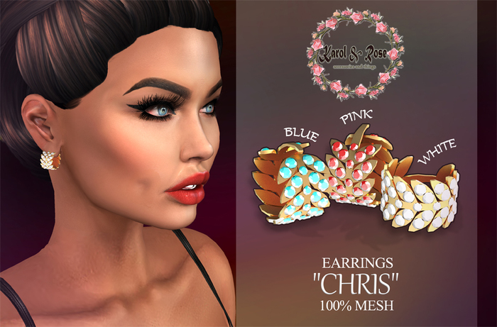 . KAROL ROSE. earrings "Chris"