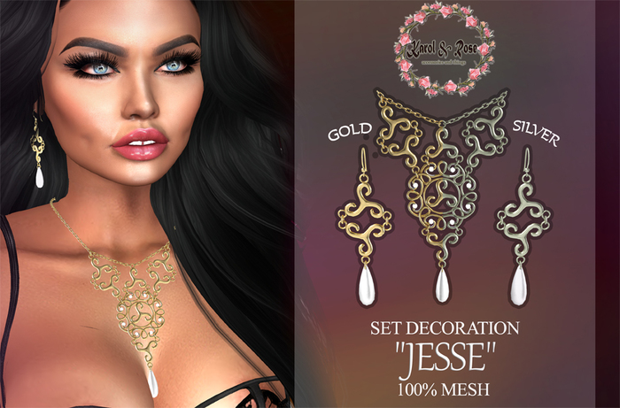 . KAROL ROSE. Set decoration "Jesse"