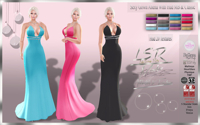 LsR - Sexy Gown Aliena With Hud MB & Classic