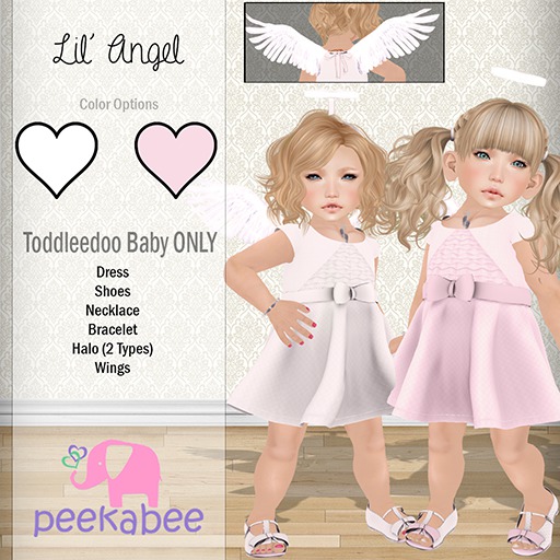 peekabee -Lil' Angel {White}