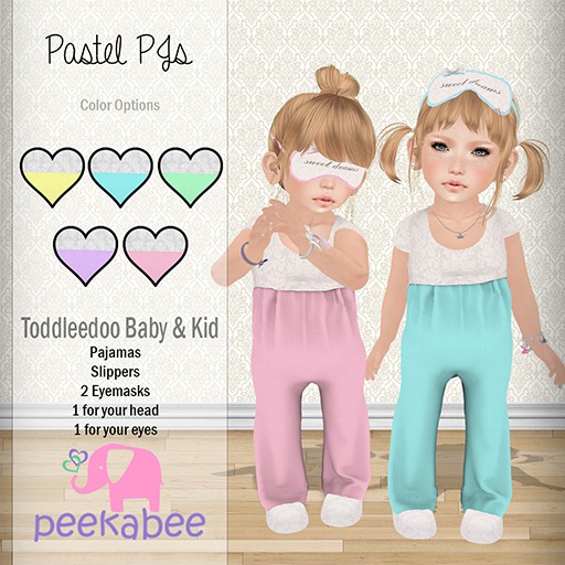 peekabee - Pastel PJs {Baby}