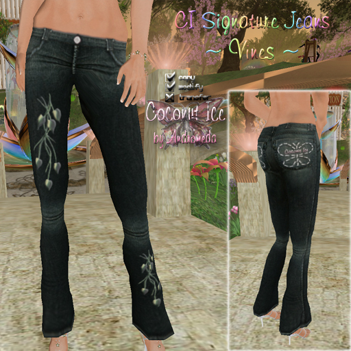CI Signature Jeans ~ Vines / denim / clothes