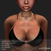 Choker MLW Gold       -RYCA-