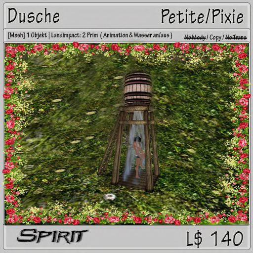 [ Spirit ] Dusche Petite Box