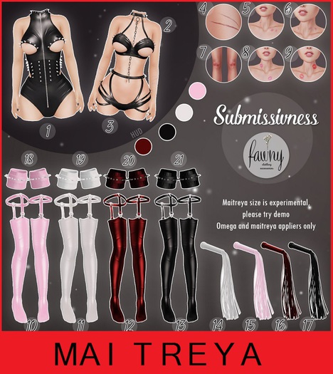 Fawny - Submissiveness.Lip (15) - Pink