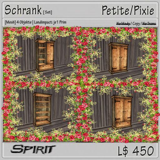 [ Spirit ] Schrank Set Petite Box