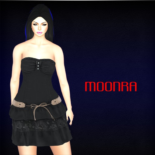 MoonRa Simay Mini Dress * White