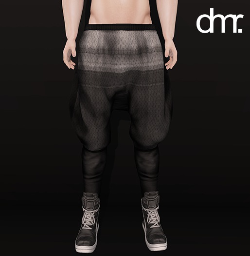 [DR] Pants Baggy Black  ty  ::Mesh::