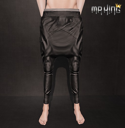 [MR] Baggy Pants  Black scc ::Mesh::