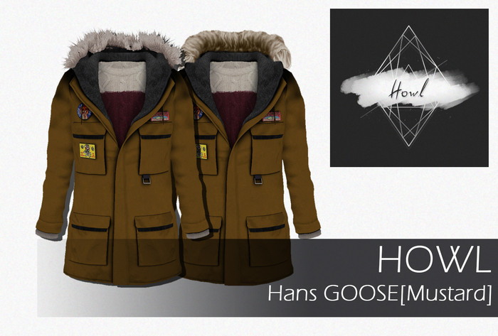 {Howl} Hans GOOSE [mustard] WEAR