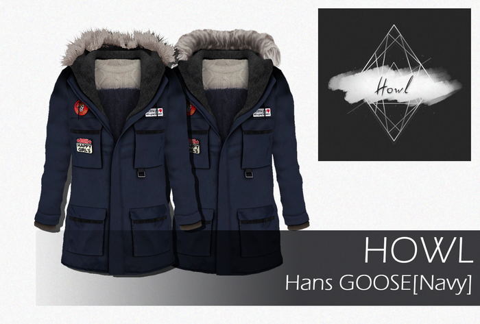 Howl - Hans GOOSE [Navy] WEAR