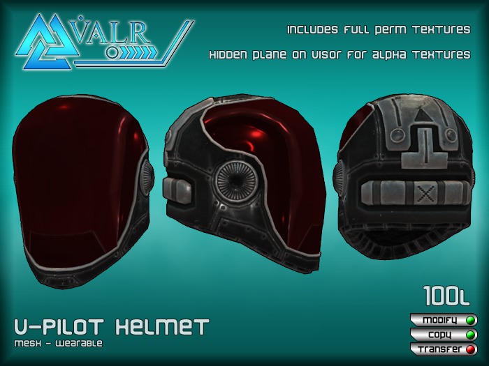 [VALR] V-Pilot Helmet