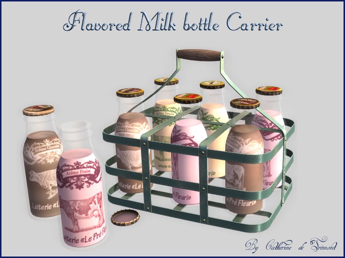 *CdT* FlavoredMilk bottle carrier