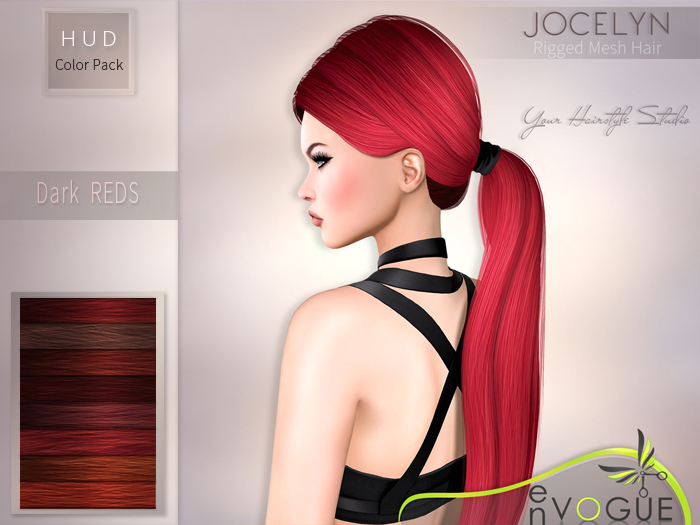 enVOGUE - HAIR Jocelyn - Dark Reds