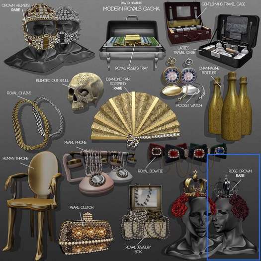 -David Heather-Rose Crown/Silver RARE