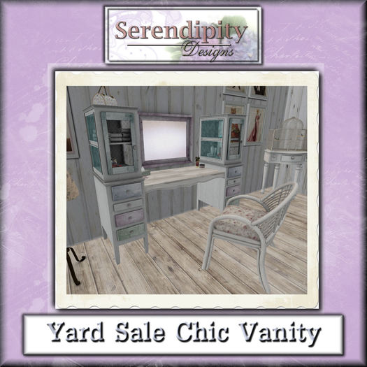 Serendipity Designs - Halliwell Vanity & Chair