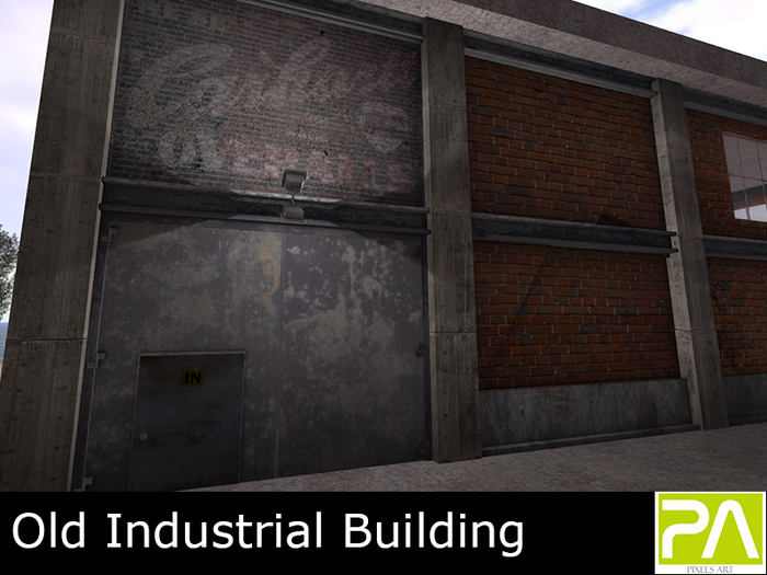 PA Sale Box - Industrial. old Building.