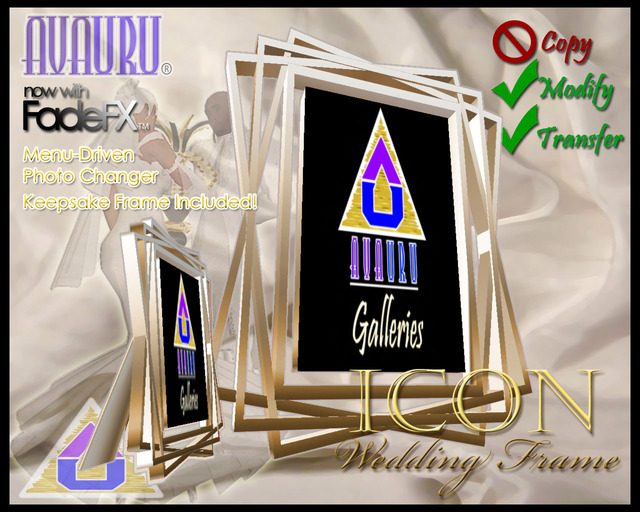 Icon Wedding Picture Frame - Navajo White