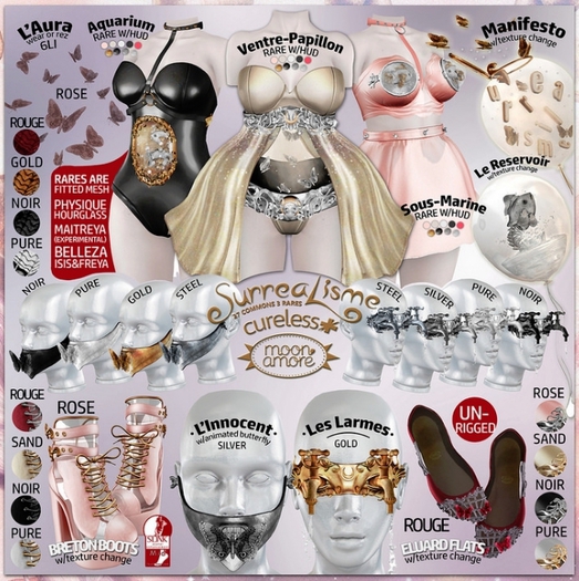 :moonamore+cureless: L'Innocent Mask / Steel