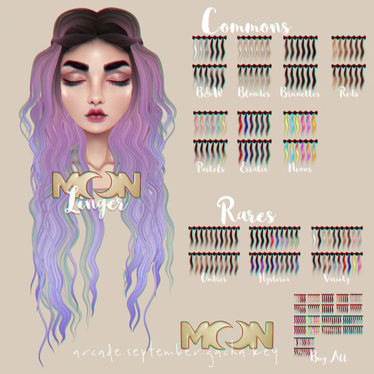 Moon. Hair // - Neons - Reasons