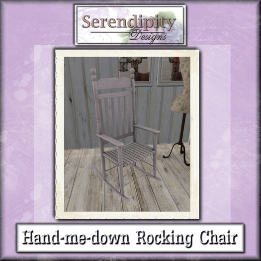 Serendipity Designs - Halliwell Rocking Chair