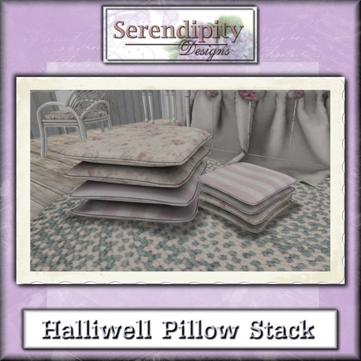 Serendipity Designs - Halliwell Pillow Stack 