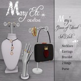 Mary's Queen Of Heart in black (boxed)