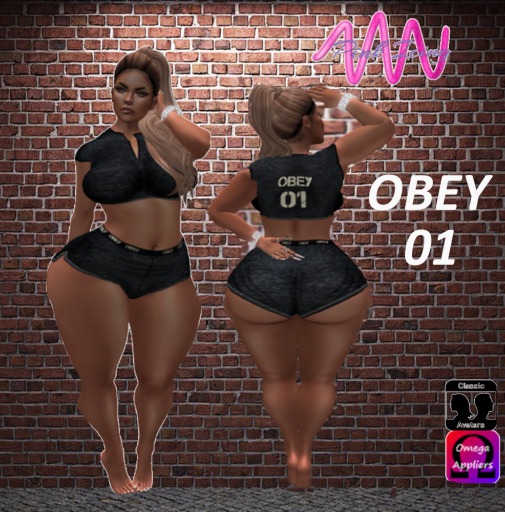 ::PINK ICING::Obey Black
