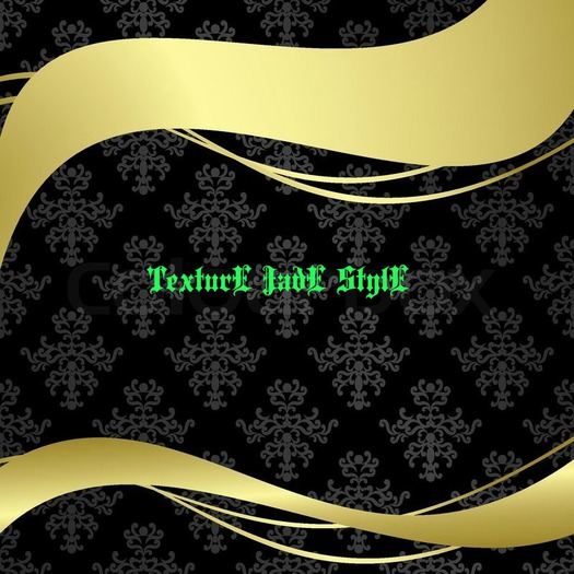 Texture Wall Black and Gold Classic