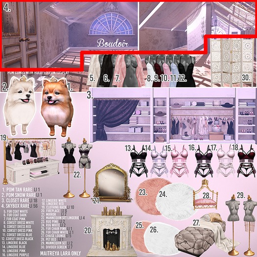 Boudoir - Skybox RARE