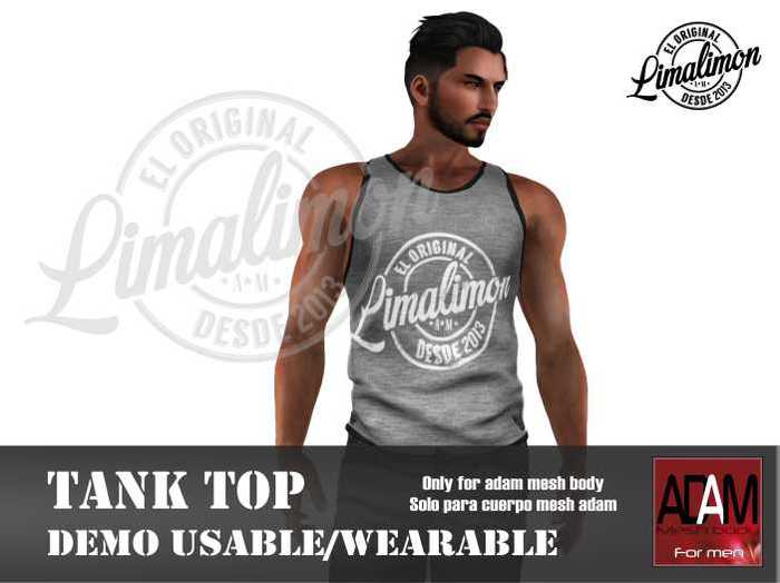 [LimaLimon] Tank Top Limalimon for ADAM MESH BODY