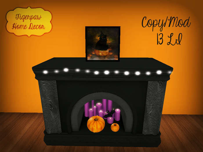THD~ Halloween Fireplace