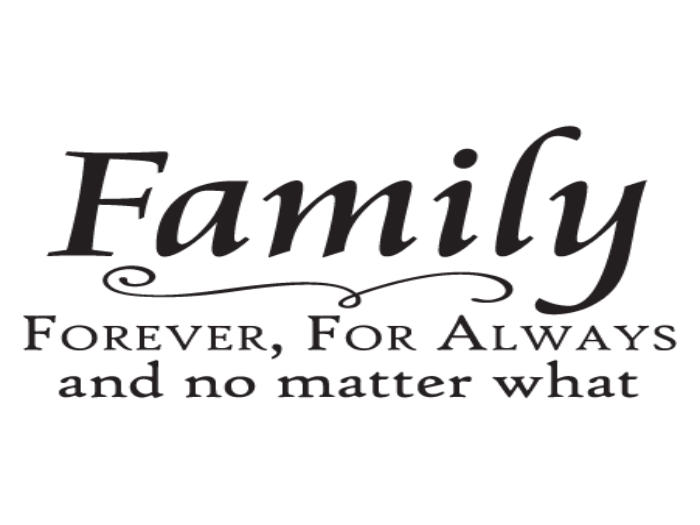 THD~ Family wall decal