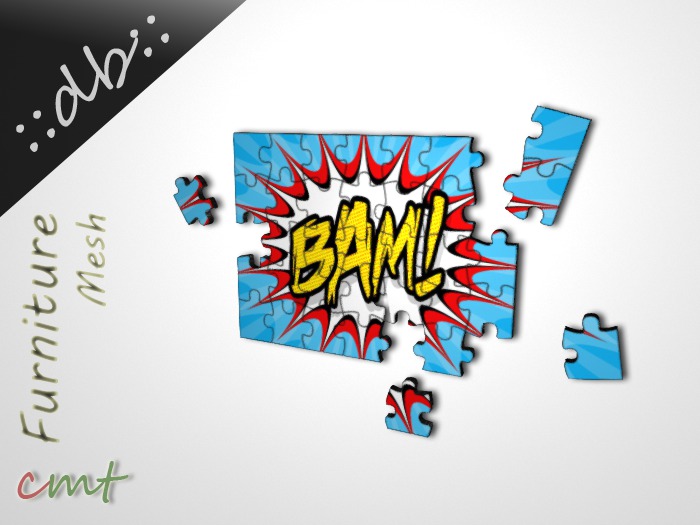 ::db:: Wall Art Comic Wall Decor BAM!