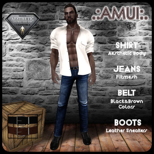 .:AMUI:. MEN OUTFIT - KEVIN 017- FOR AESTHETIC MESH BODY