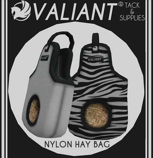 VALIANT® - Nylon Hay Bags [White]