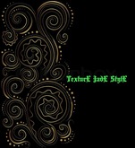 Texture  Wall Black and Gold Classic 