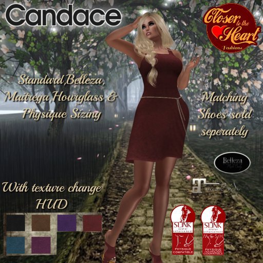 Candace Dress-Texture HUD**