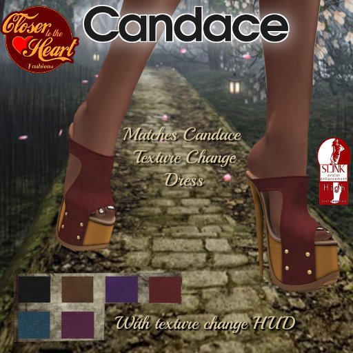 Candace Shoes-Texture HUD**