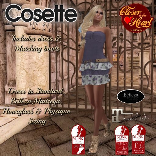 Cosette Dress Outfit**