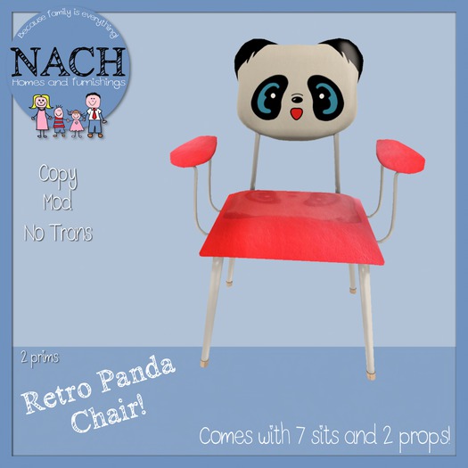 NACH Retro Panda Chair